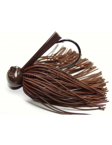 BASSPATROL JIG BROWN RUBBER