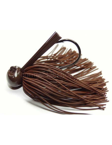 BASSPATROL JIG BROWN RUBBER