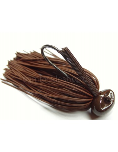 BASSPATROL JIG BROWN RUBBER
