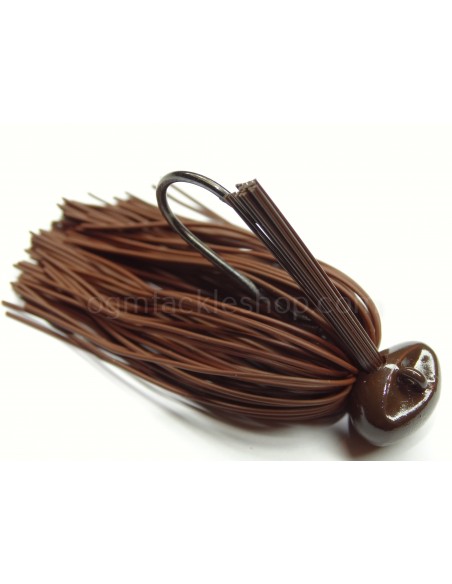 BASSPATROL JIG BROWN RUBBER
