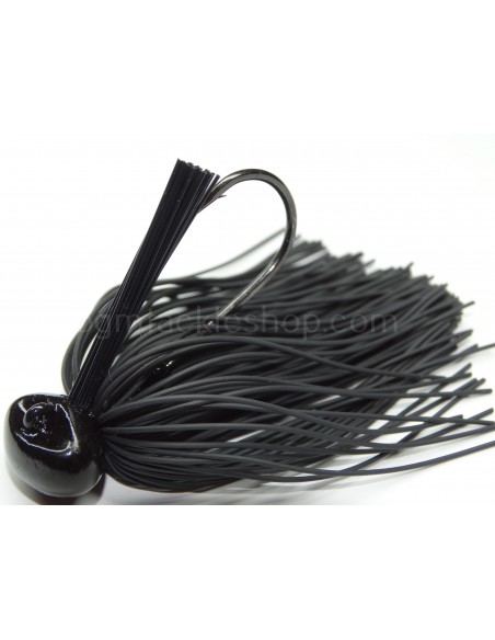 BASSPATROL JIG BLACK RUBBER