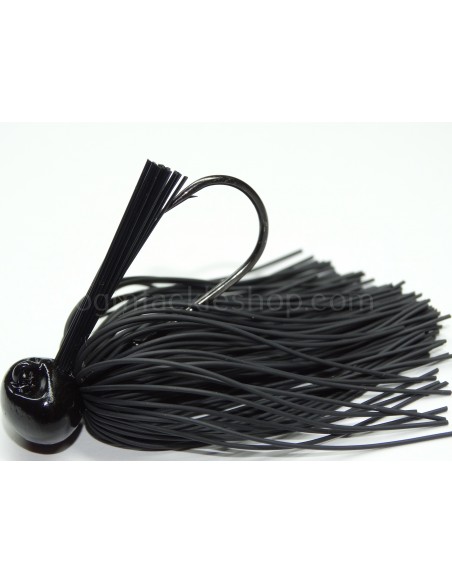 BASSPATROL JIG BLACK RUBBER