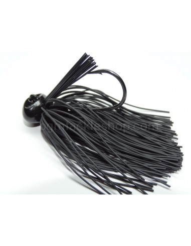 BASSPATROL JIG BLACK RUBBER