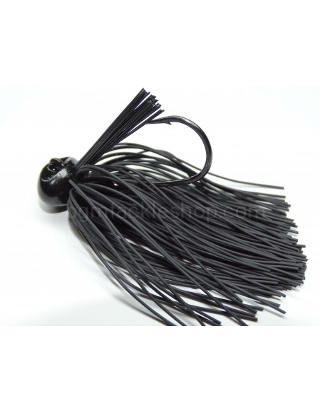 BASSPATROL JIG BLACK RUBBER