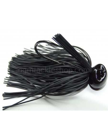 BASSPATROL JIG BLACK RUBBER