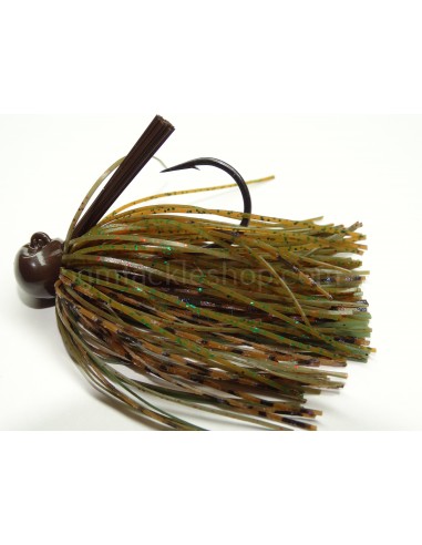 BASSPATROL JIG WATERMELON PUMPKIN CRAW SILICON