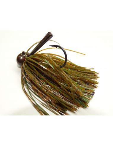 BASSPATROL JIG WATERMELON PUMPKIN CRAW SILICON