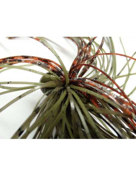 BASSPATROL JIG GREEN PUMPKIN CRAW SILICON