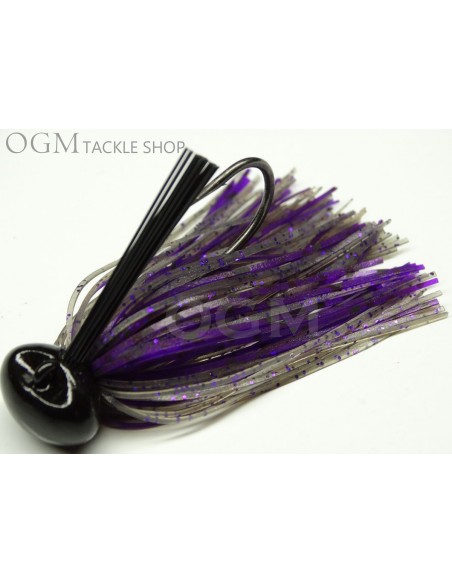 40 BASSPATROL Football Jig SMOKE PURPLE Limited Edition