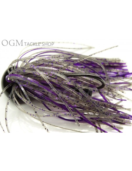 40 BASSPATROL Football Jig SMOKE PURPLE Limited Edition