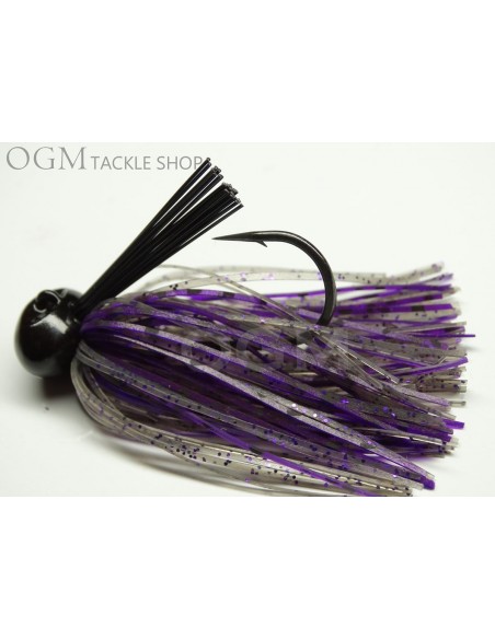 40 BASSPATROL Football Jig SMOKE PURPLE Limited Edition