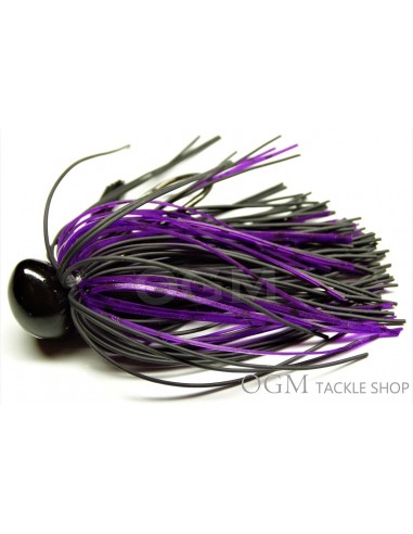 09 BASSPATROL Football Jig BLACK...