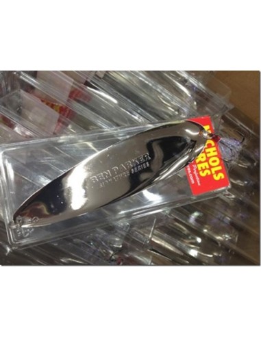 8" Nichols Lures Silver Chrome Ben...