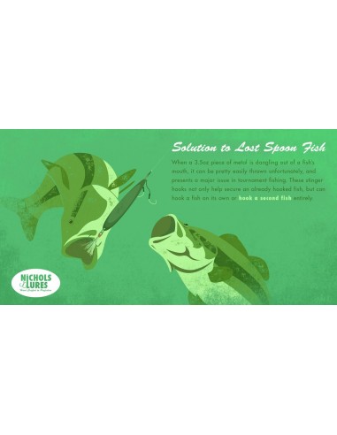 ANZUELOS MONTAJE ONDULANTE NICHOLS...