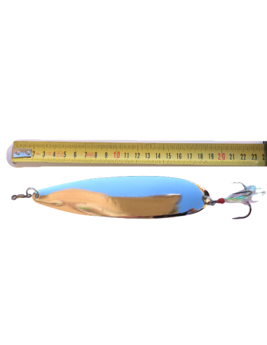 6.5" NICHOLS LURES Silver Chrome BEN...