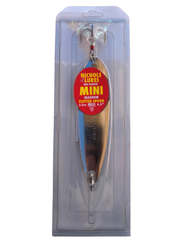 6.5" NICHOLS LURES Silver Chrome BEN...