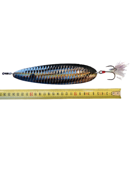 8" Nichols Lures Gizzard Ben Parker Magnum Flutter Spoon 3.5oz