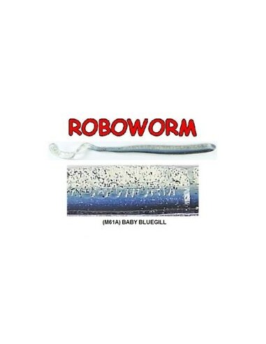 Roboworm Curly Tail Worm 5-1/2"  10ud Roboworm Curly Tail Worm 5-1/2"  10ud