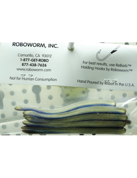 Roboworm Fat Straight Tail Warmouth 8ud
