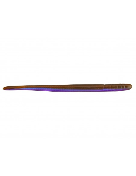 Roboworm 4,5" Fat Straight Tail Green Pumpkin Purple 8ud