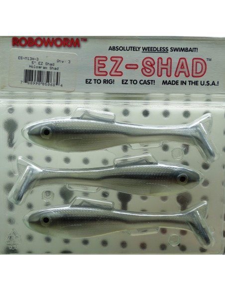 Roboworm EZ Shad 5" Hologram Shad