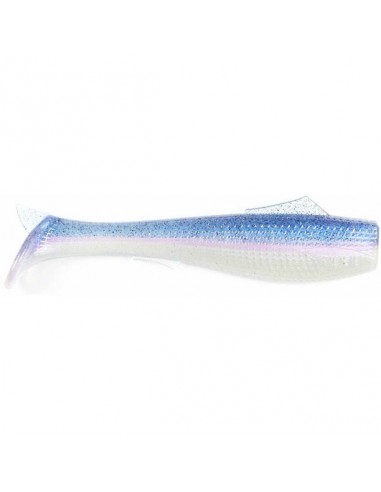 Roboworm Ocean Swimbait 5" Purple Blue Flash 3ud