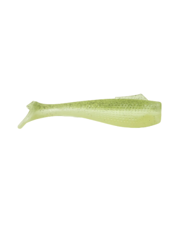 Roboworm Ocean Swimbait 5" Lime Flash 3ud