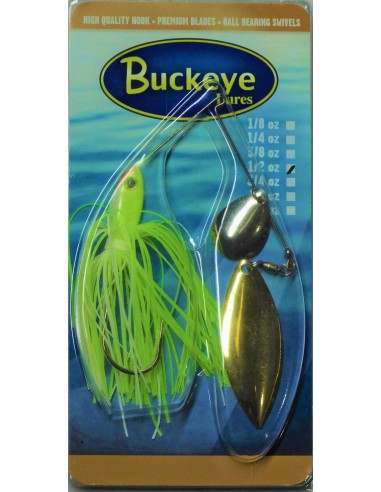 Buckeye Spinnerbait Tandem-Willow