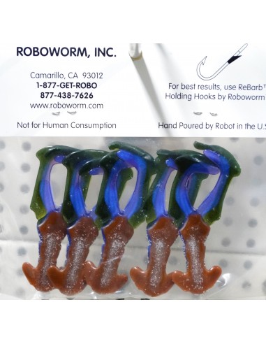 Roboworm Kickin Craw 4" 'Aaron Magic...