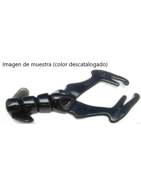 Roboworm Kickin Craw 4" 'Green Neon Pumpkin' - 5ud