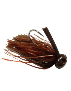 32 BASSPATROL JIG BROWN RED...