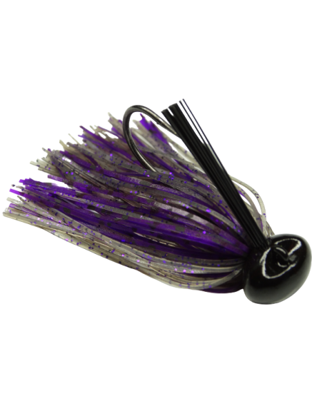 40 BASSPATROL Football Jig SMOKE PURPLE Limited Edition