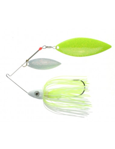 PULSATOR DEPTH FINDER SPINNERBAIT White Chartreuse - Nichols Lures