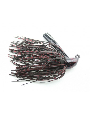 Dee Thomas Jig Black Red Widow - Nichols Lures - Flipping