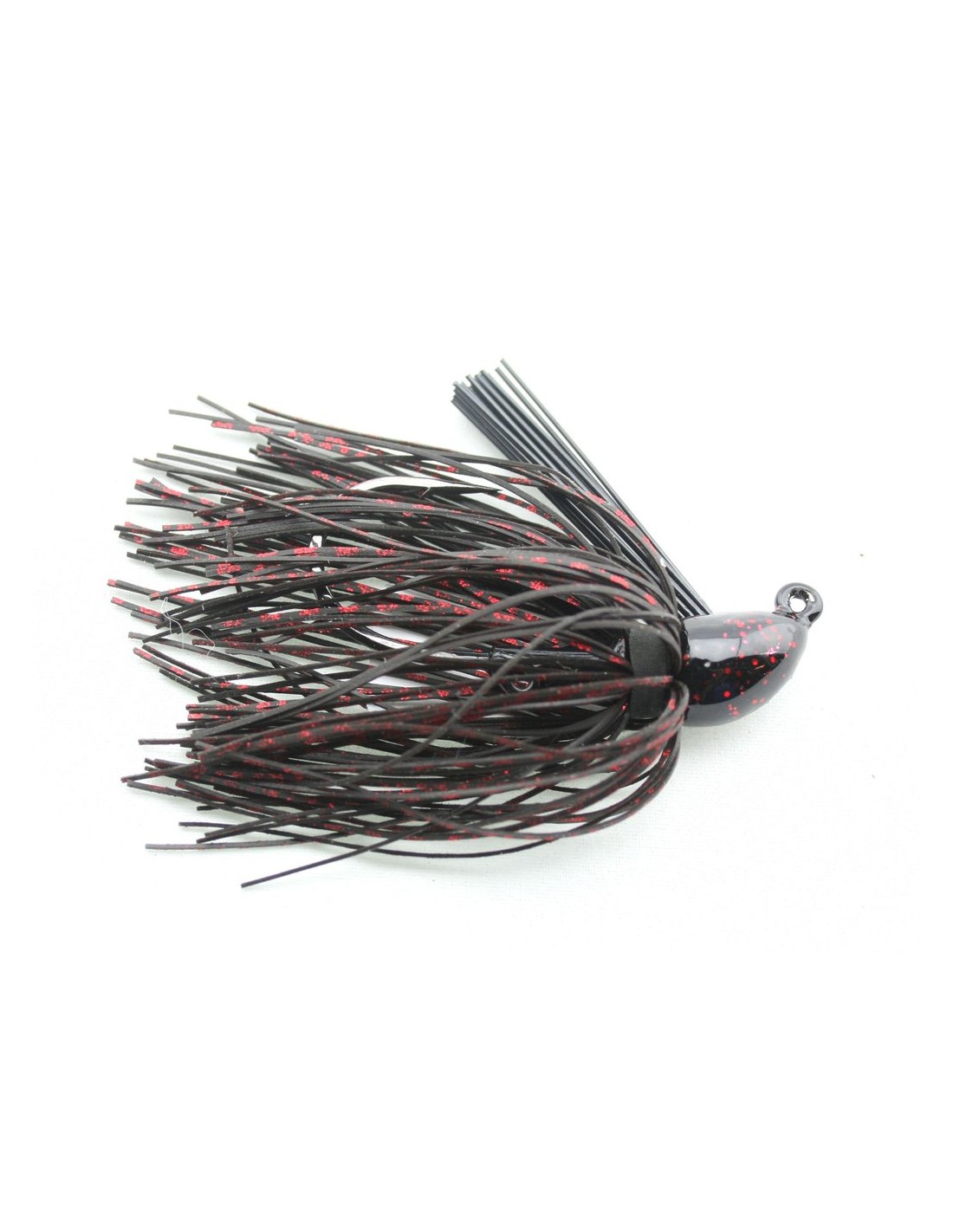 Dee Thomas Jig Black Red Widow - Nichols Lures - Flipping