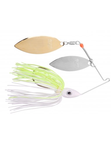 ELECTRUM SERIES SPINNERBAIT White & Chartreuse - Nichols Lures
