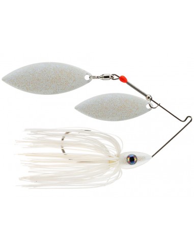 PULSATOR METAL FLAKE SPINNERBAIT Blue Shad White Blue - Nichols Lures