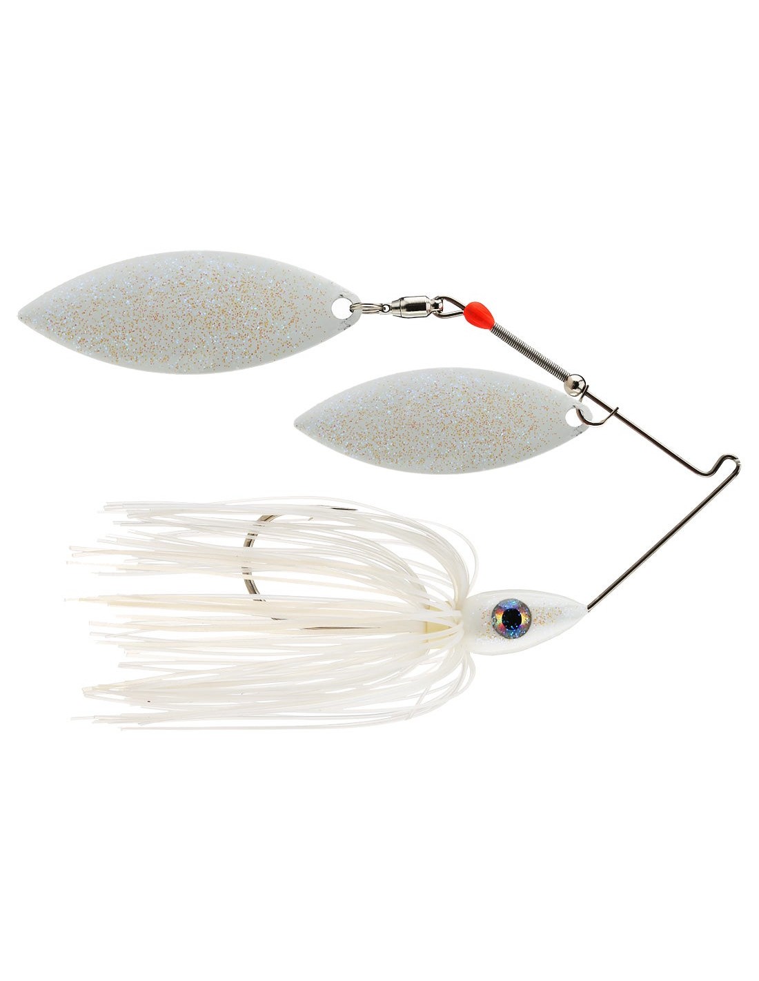 Pulsator Metal Flake Spinnerbait Blue Shad White Blue Nichols Lures 