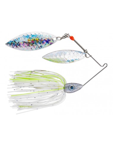 PULSATOR SHATTERED GLASS SPINNERBAIT JT's Chartreuse Shad - Nichols Lures