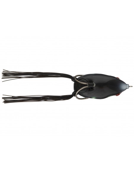 Rana electrónica con sonido Freddy B Livingston Lures Black