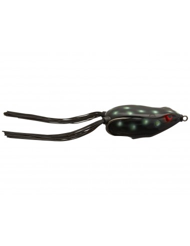 Rana electrónica con sonido Freddy B Livingston Lures Black