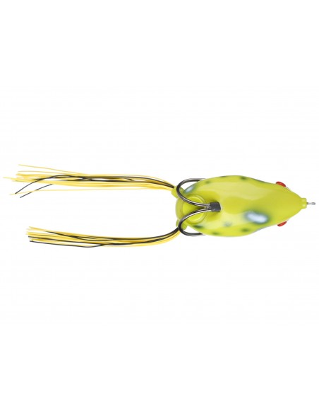 Rana electrónica con sonido Freddy B Livingston Lures Yellow