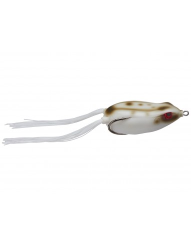 Rana electrónica con sonido Freddy B Livingston Lures White