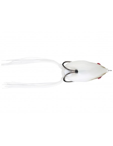 Rana electrónica con sonido Freddy B Livingston Lures White