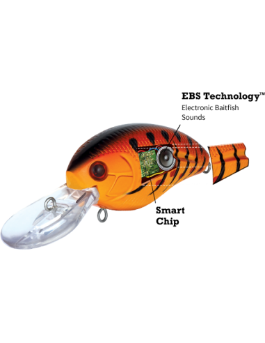 Crankbait electrónico con sonido de...
