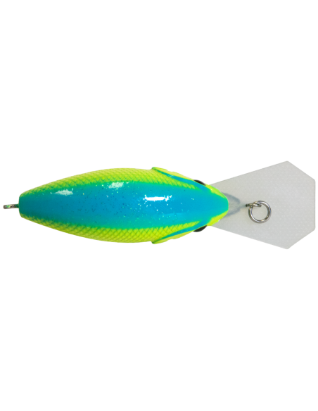 Crankbait electrónico Vapor 50 Chartreuse Blue Shiner Livingston Lures