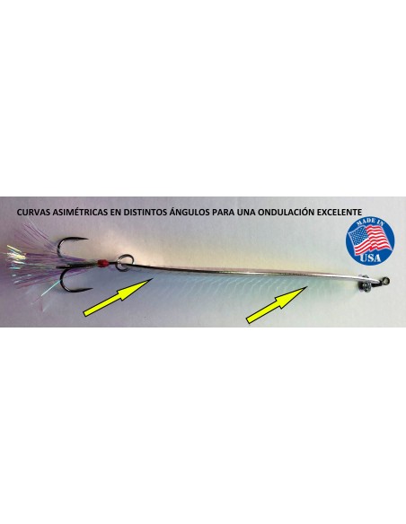 6,5" Nichols Lures Gold Shattered Glass  Ben Parker MINI Flutter Spoon 3.5oz