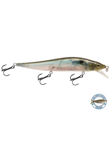 Jerkbait electrónico Jerkmaster 121C GHOST GIZZARD SHAD Livingston Lures