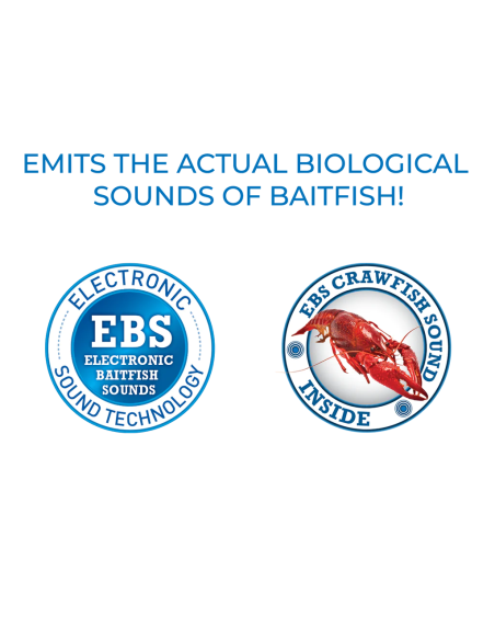 Crankbait electrónico sonido de cangrejo Primetyme 2.0 SQ OKIE CRAW Livingston Lures