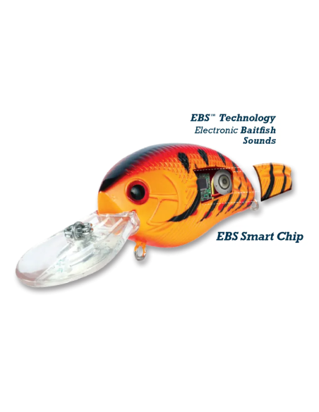 Crankbait electrónico sonido de pez pasto Primetyme 2.0 SQ Pro Blue Livingston Lures